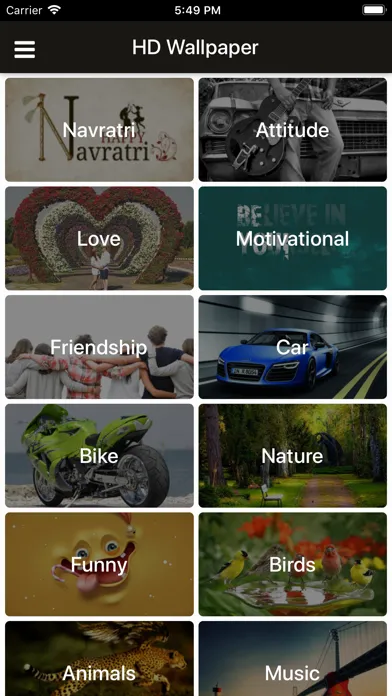HD Wallpaper with Photo Editor Screenshots