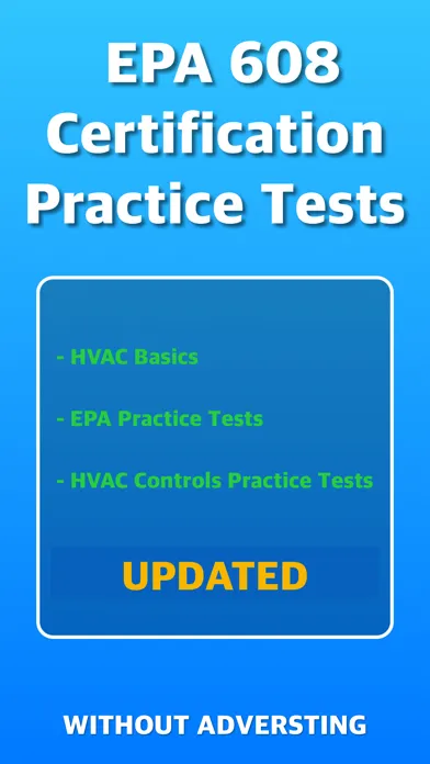epa 608 certification HVAC Screenshots