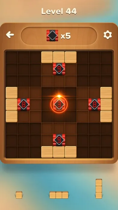 Captures d'écran de Block Puzzle Game: Hey Wood