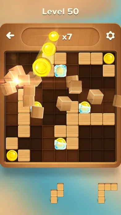 Captures d'écran de Block Puzzle Game: Hey Wood