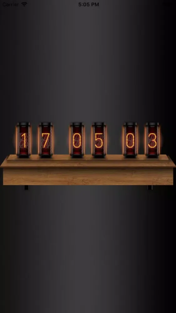 Скриншоты Screen Clock - Nixie Tube