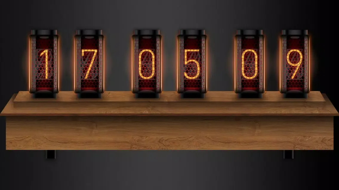 Скриншоты Screen Clock - Nixie Tube
