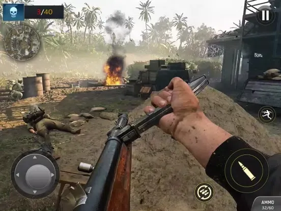 Скриншоты World War 2: Survival War Game iPad 