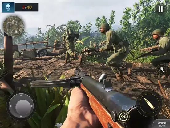 Скриншоты World War 2: Survival War Game iPad 