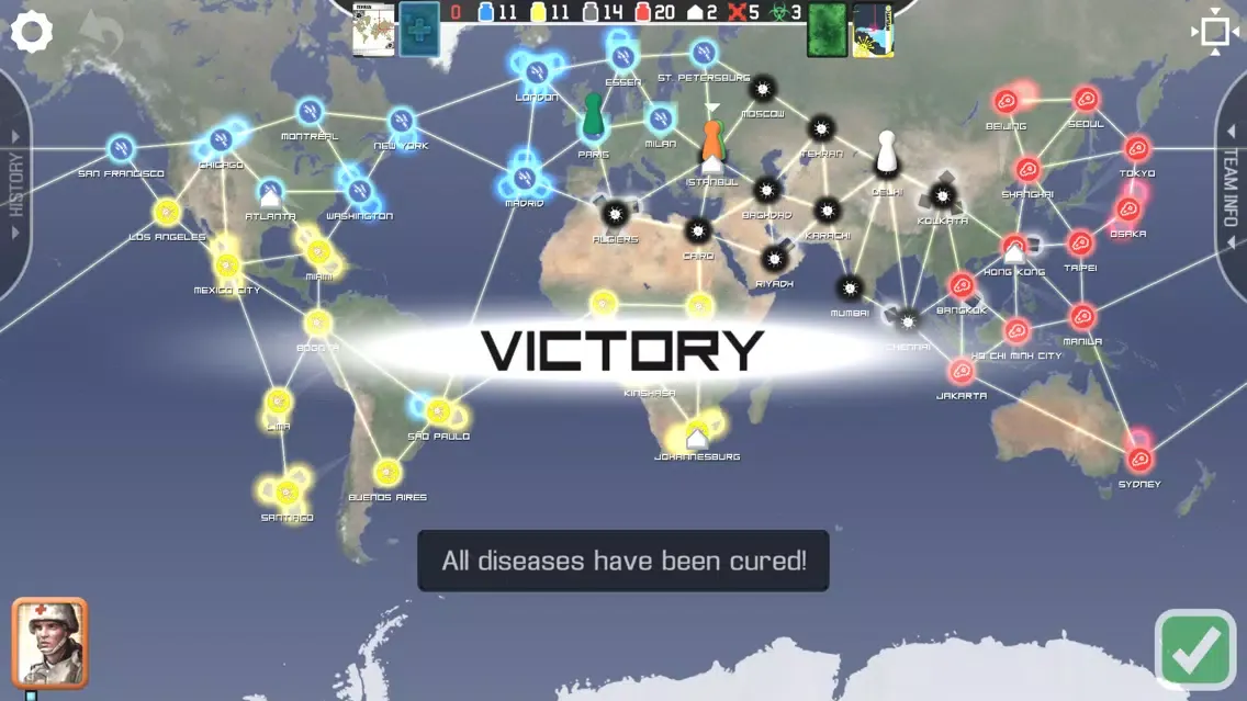 Скриншоты Pandemic: The Board Game