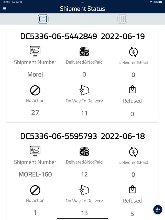 Capturas de pantalla de ZMC Domestic Cargo iPad 