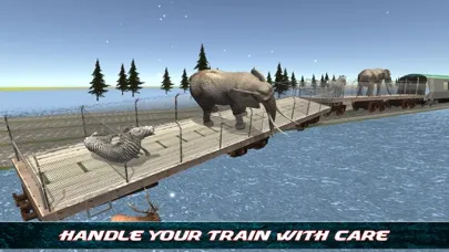 Скриншоты Angry Animals Train Transport 2016