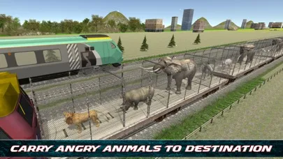 Скриншоты Angry Animals Train Transport 2016
