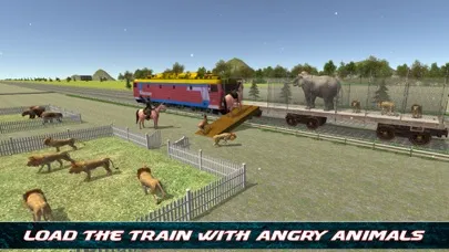 Скриншоты Angry Animals Train Transport 2016