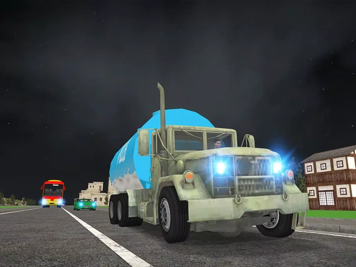 City Milk Supply Truck 3D iPad  Ekran Görüntüleri