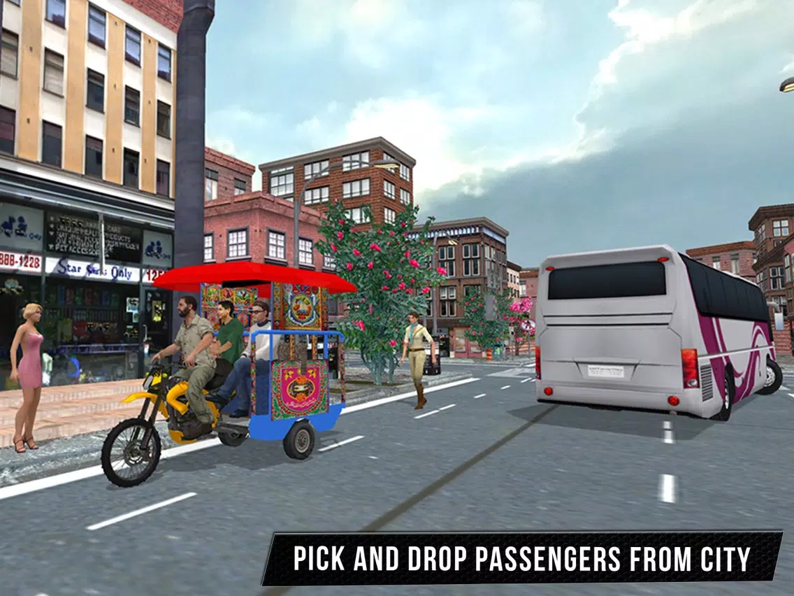 تصاویر City Tuk Tuk Chingchi Drive 3D iPad 
