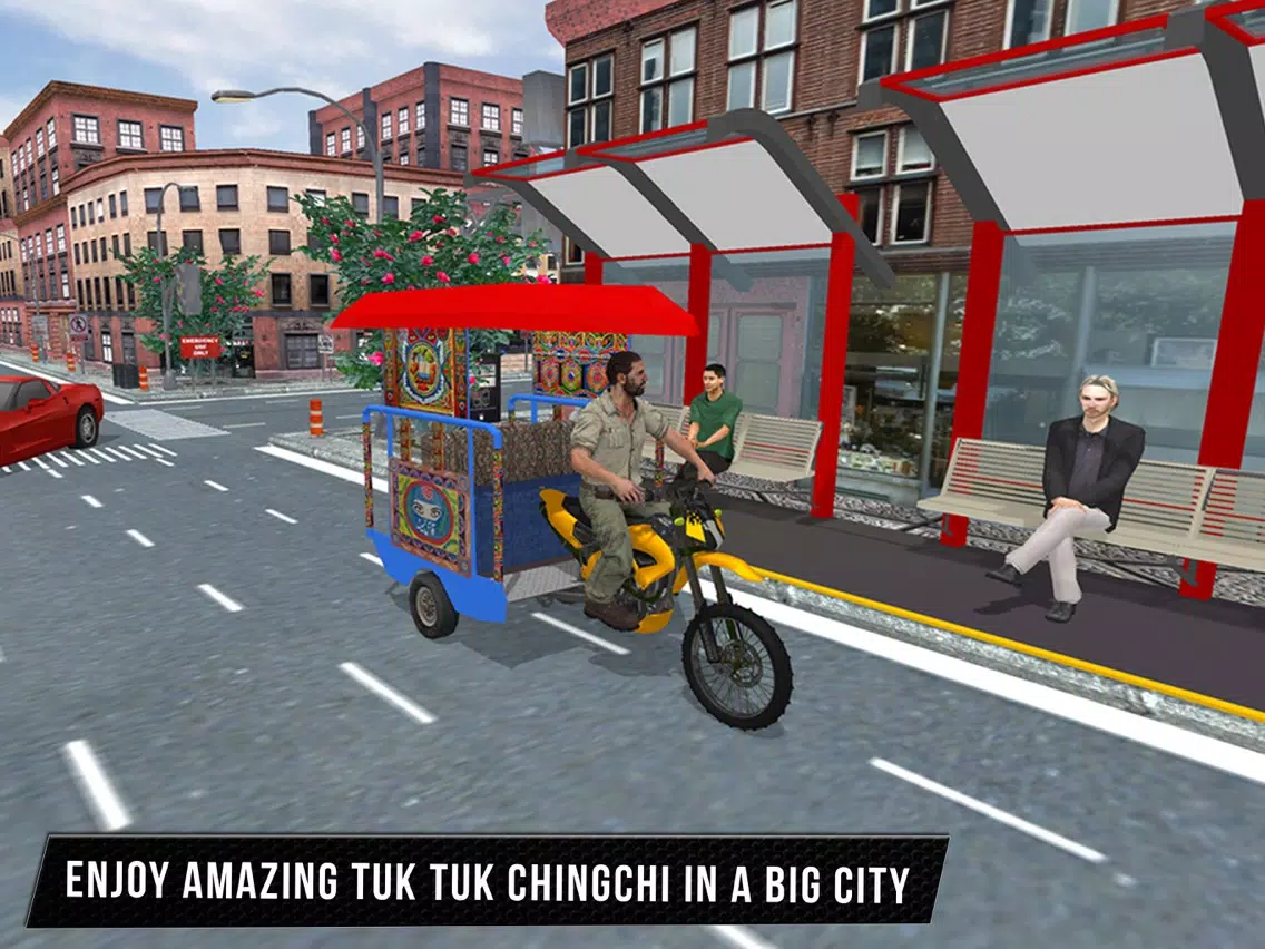 تصاویر City Tuk Tuk Chingchi Drive 3D iPad 