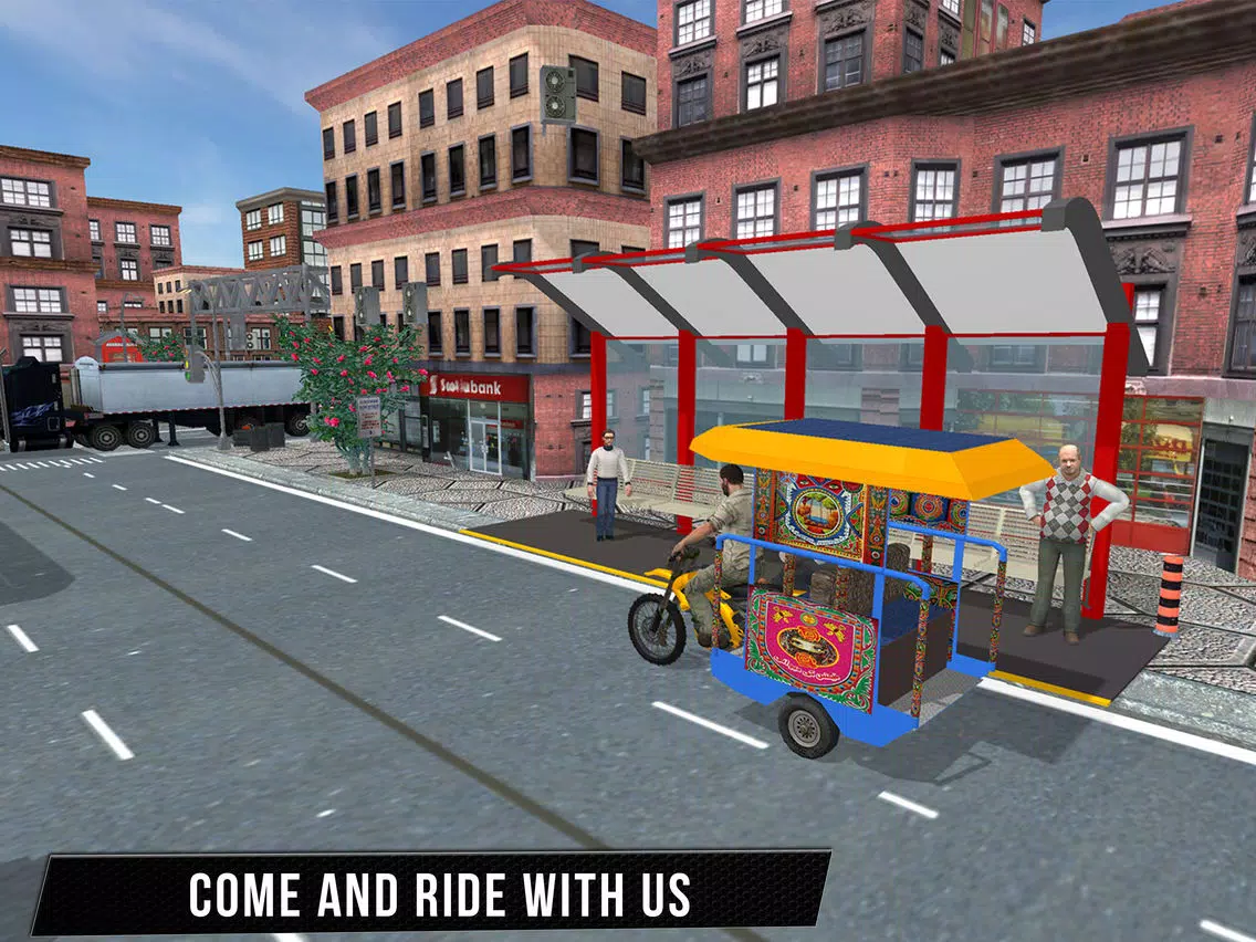 تصاویر City Tuk Tuk Chingchi Drive 3D iPad 
