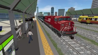 Capturas de pantalla de Driving In City Train 2016