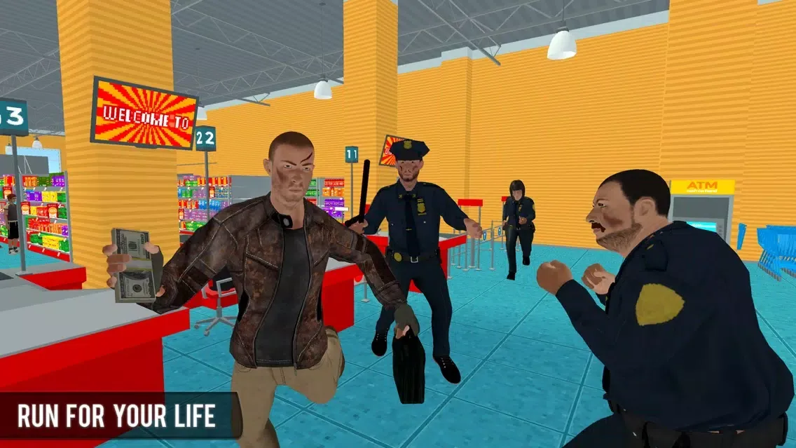 Ảnh chụp màn hình của Gangster Escape Mad City
