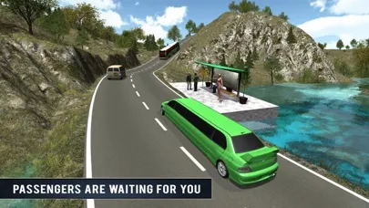 Captures d'écran de Up Hill Limo Off Road Car Rush