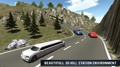 Captures d'écran de Up Hill Limo Off Road Car Rush