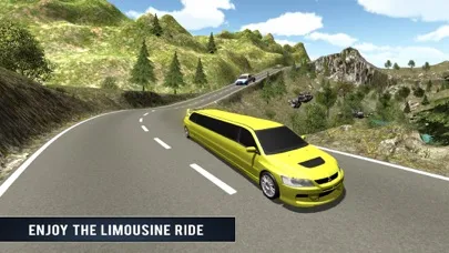 Captures d'écran de Up Hill Limo Off Road Car Rush