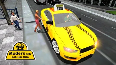 ภาพหน้าจอของ Modern City Cab Simulator 2016