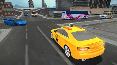 ภาพหน้าจอของ Modern City Cab Simulator 2016