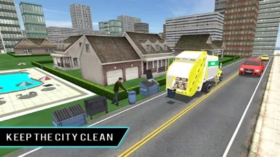 تصاویر Real city garbage truck sim 3D