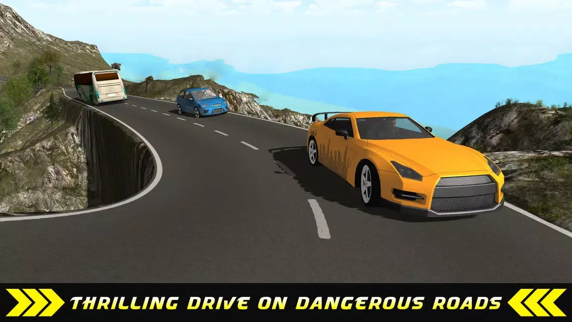 Taxi Driver Hill Climb sim 3D應用截圖