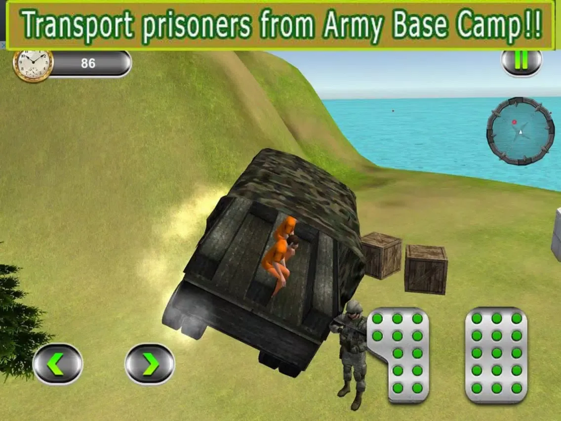 Скриншоты Mission Prisoner Truck 3D iPad 