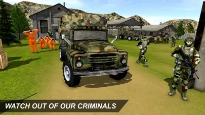 Capturas de tela do Criminal Army Transporter Ship
