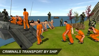 Capturas de tela do Criminal Army Transporter Ship