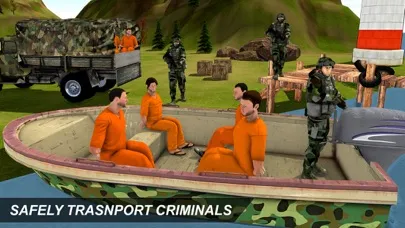 Capturas de tela do Criminal Army Transporter Ship
