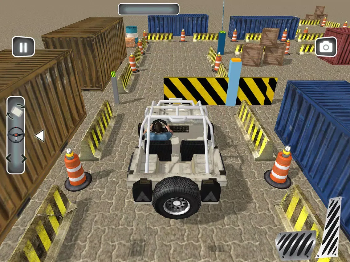 Real 4x4 Classic Car Parking iPad 应用截图