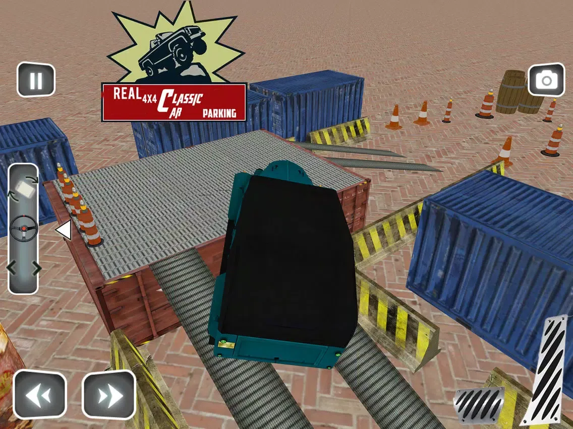 Real 4x4 Classic Car Parking iPad 应用截图