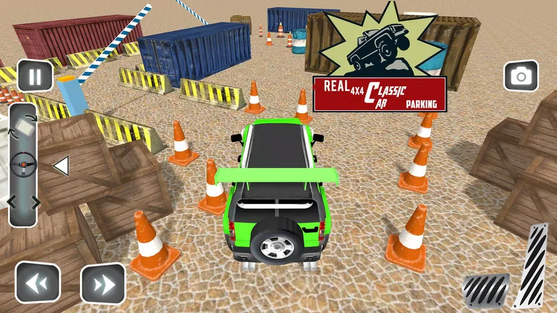 Real 4x4 Classic Car Parking应用截图