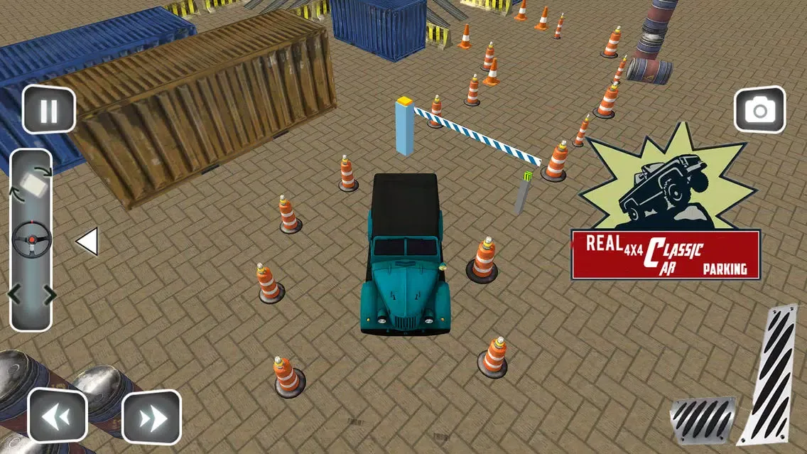 Real 4x4 Classic Car Parking应用截图