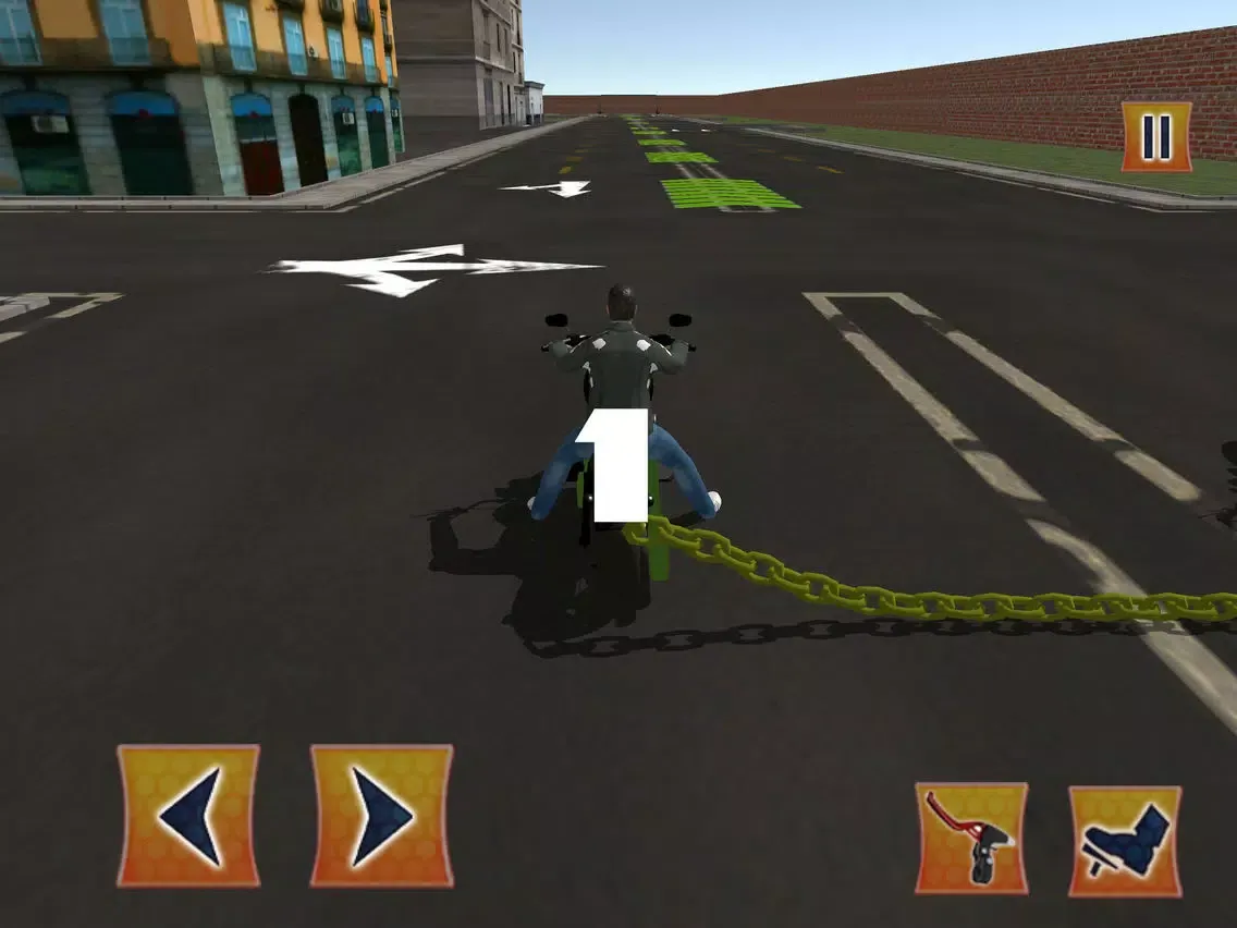 Crazy Chained Bike Stunts Race iPad 應用截圖