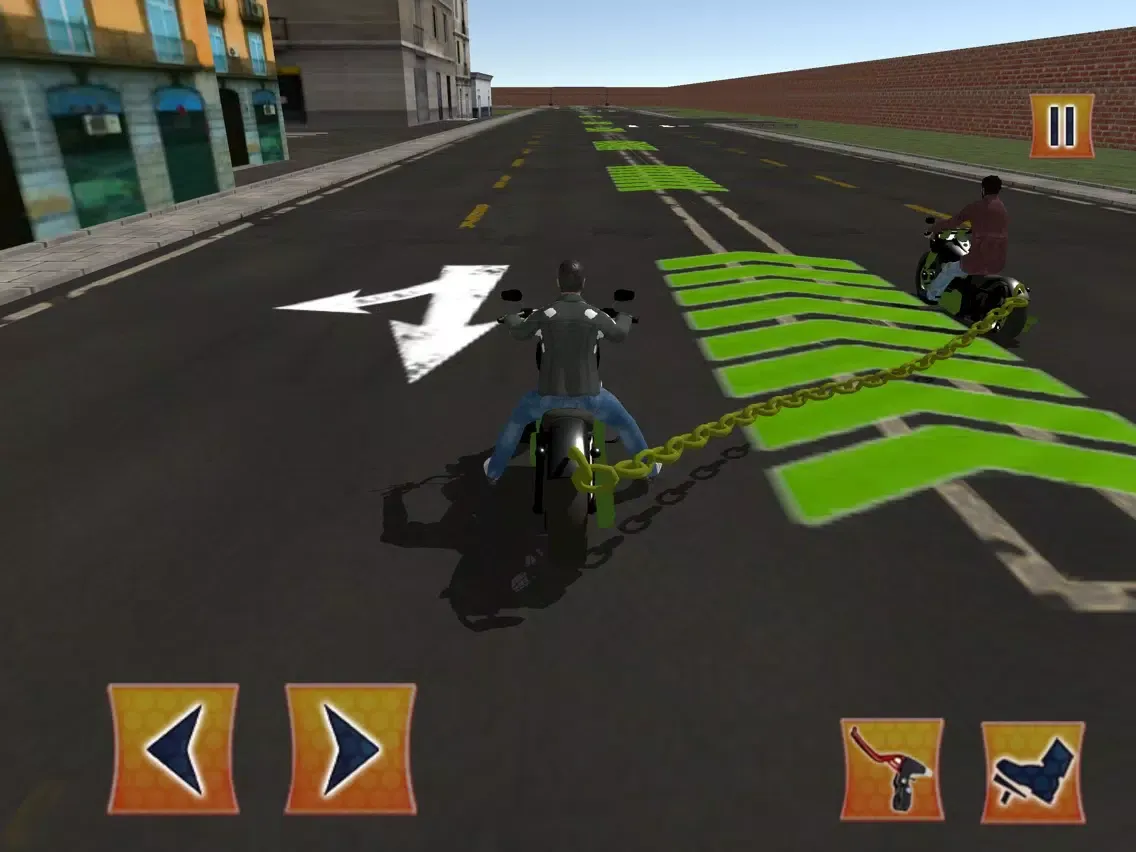 Crazy Chained Bike Stunts Race iPad 應用截圖