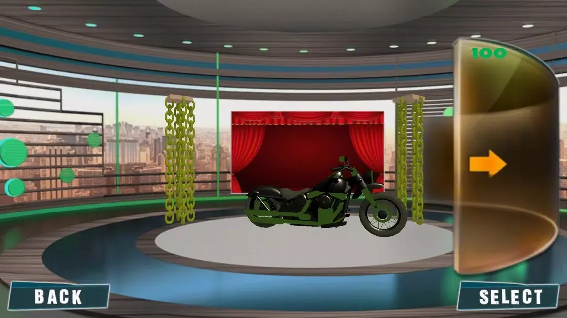 Crazy Chained Bike Stunts Race應用截圖