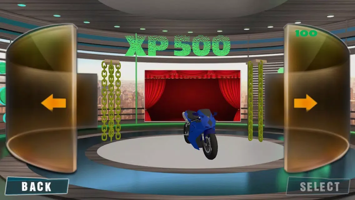 Crazy Chained Bike Stunts Race應用截圖