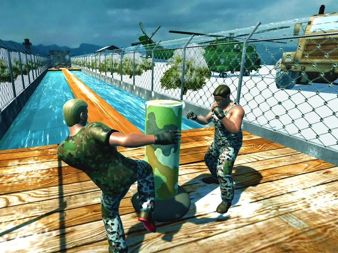 Military Commando Training 3D iPad 应用截图