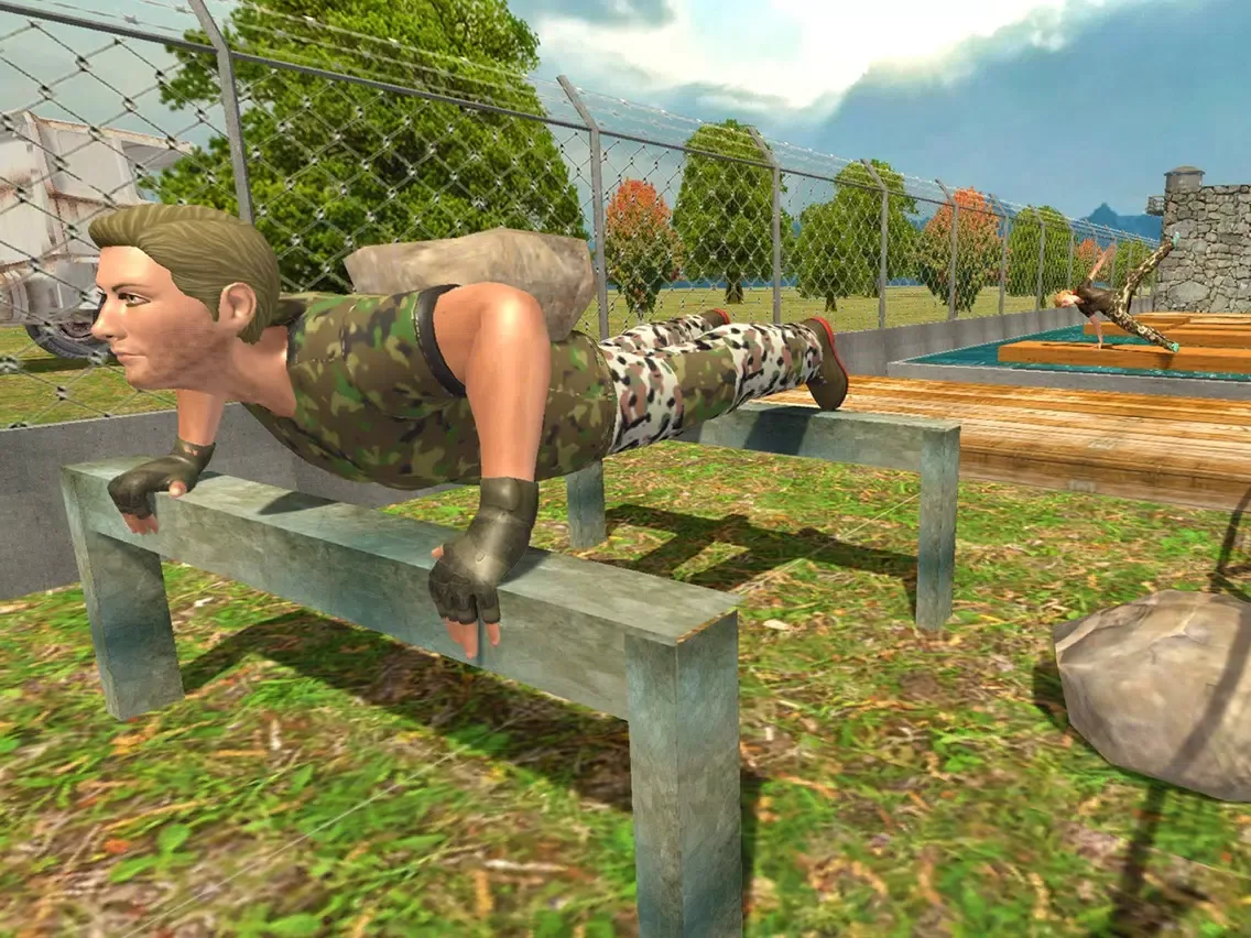 Military Commando Training 3D iPad 应用截图