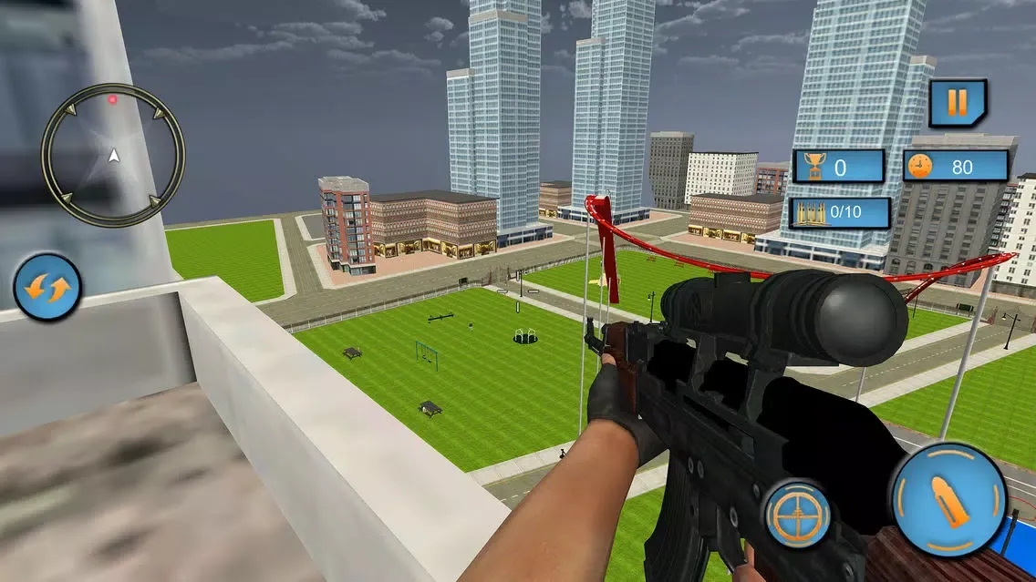 Modern Roller Coaster Sniper Ekran Görüntüleri