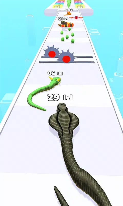 Screenshot di Snake Evolution Run 3D