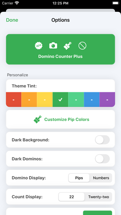 Domino Counter سکرین شاٹس