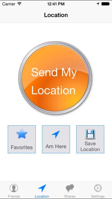 Capturas de tela do No Address - Send My Location