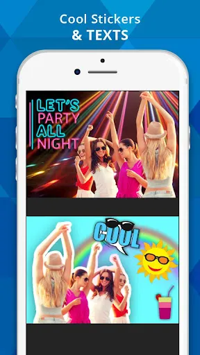 Capturas de tela do Cut Paste Photos & Video Frame