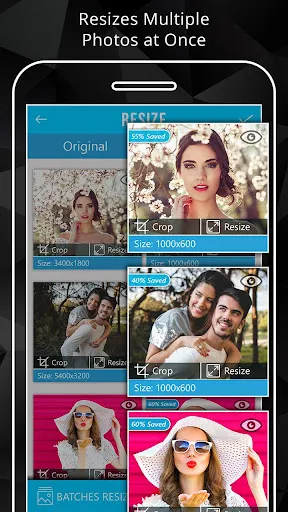 Photo Resizer: Crop, Resize, S Screenshots