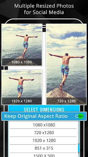 Photo Resizer: Crop, Resize, S Screenshots