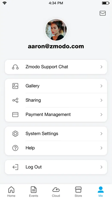 Zmodo Screenshots