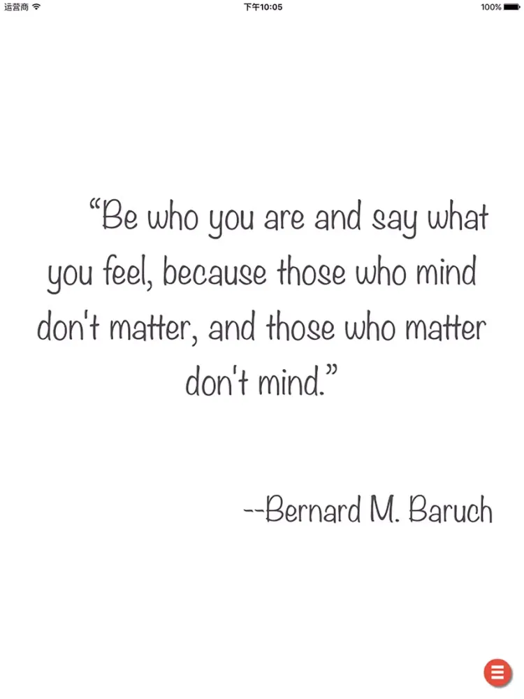 Capturas de pantalla de Quote Daily - quote display app iPad 