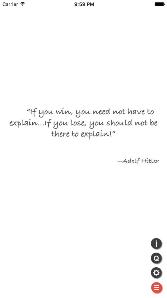 Capturas de pantalla de Quote Daily - quote display app